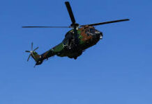 හෙලිකොප්ටර් අනතුරකින් හය දෙනෙකු මරුට