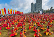 කොළඹදී, භරත නාට්ය ශිල්පීන්ගෙන් ගිනස් වාර්තාවක්