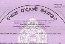 වාහන ආදායම් බලපත්ර මාර්ගගතව නිකුත් කිරීම පළාත් 8ක තාවකාලිකව නවතී